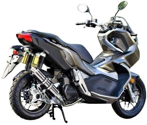 HONDA - BEAMS ビームス R-EVO フルエキゾーストマフラー 政府認証 ADV150 HONDA ホンダ マフラー サイレンサー素材：SMB(スーパーメタルブラック)