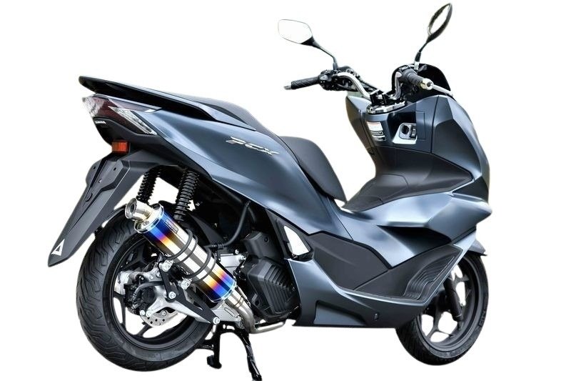 BEAMS ビームス R-EVO フルエキゾーストマフラー 政府認証 PCX125 HONDA ホンダ サイレンサータイプ：ヒートチタンサイレンサー