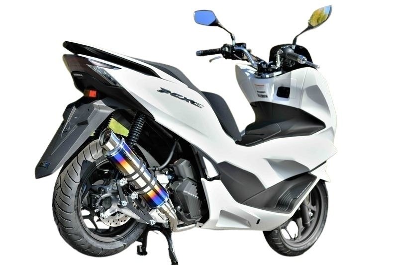 BEAMS ビームス R-EVOII フルエキゾーストマフラー 政府認証 PCX160 HONDA ホンダ マフラー サイレンサータイプ：ヒートチタン