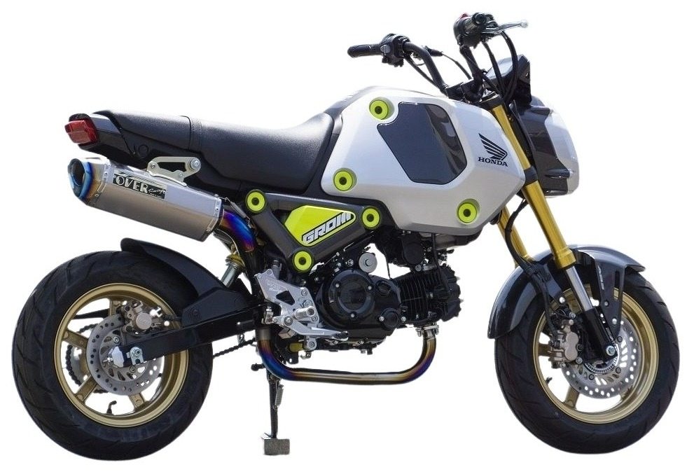 OVERオーヴァーTT-FormulaRSフルチタンアップタイプレーシングGROMHONDAホンダフルエキゾーストマフラーマフラー OVERオーヴァーTT-FormulaRSフルチタンアップタイプレーシングGROMHONDAホンダフルエキゾーストマフラーマフラー