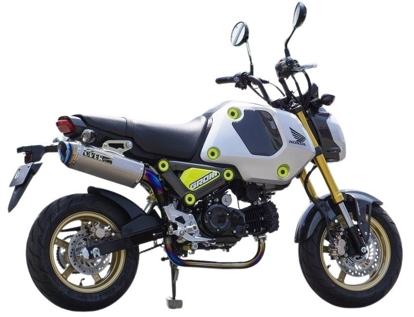OVERオーヴァーTT-FormulaフルチタンアップタイプGROMHONDAホンダフルエキゾーストマフラーマフラー OVERオーヴァーTT-FormulaフルチタンアップタイプGROMHONDAホンダフルエキゾーストマフラーマフラー
