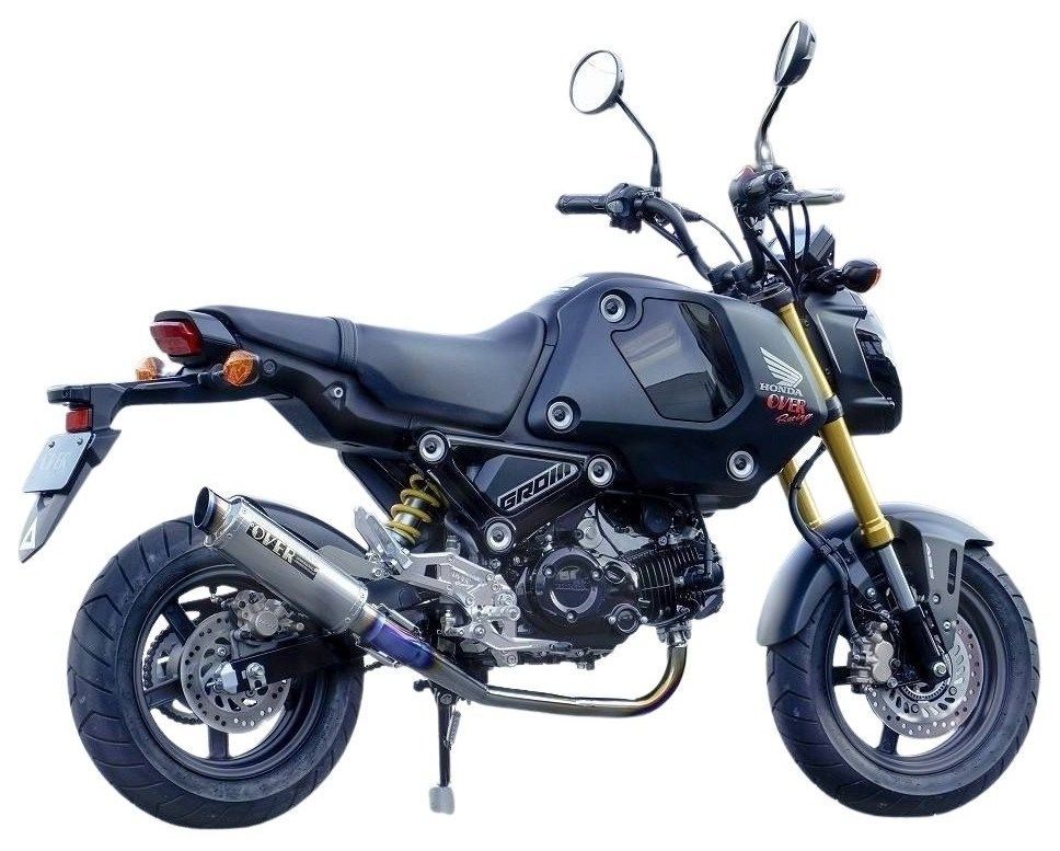 OVER オーヴァー GP-PERFORMANCE フルチタン フルエキゾーストマフラー GROM HONDA ホンダ マフラー
