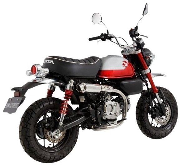 MORIWAKI ENGINEERING モリワキエンジニアリング フルエキゾーストマフラー ZERO UP[ゼロ アップ] MONKEY125 HONDA ホンダ マフラー サイレンサータイプ：SUS(ステンレス)