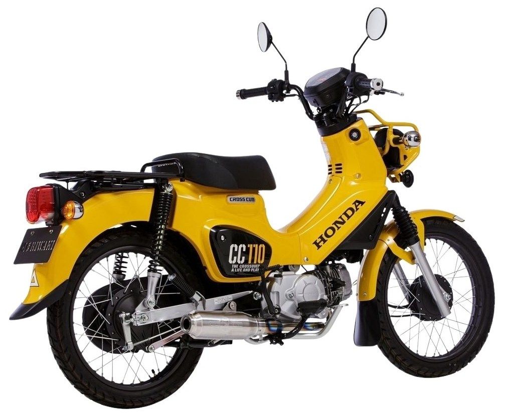 MORIWAKI ENGINEERING モリワキエンジニアリング フルエキゾーストマフラー SHORT MONSTER [ショートモンスター] CROSS CUB SUPER CUB110 HONDA ホンダ HONDA ホンダ