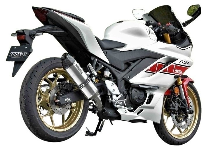 樂天商城 - BEAMS ビームス CORSA-EVO II スリップオンマフラー 政府認証 YZF-R3 YAMAHA ヤマハ マフラー サイレンサー：ステンレス