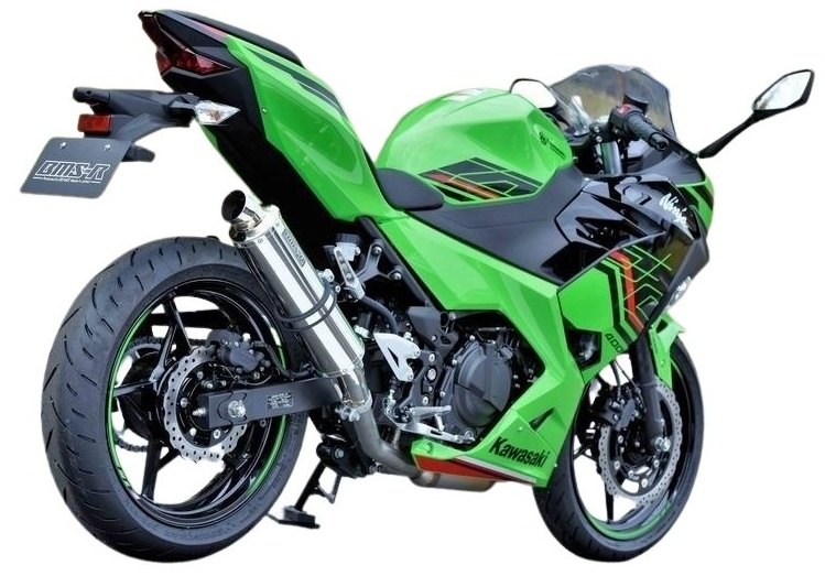 BEAMS ビームス R-EVO スリップオンマフラー 政府認証 NINJA400 Z400 KAWASAKI カワサキ マフラー タイプ：ステンレスサイレンサー(重量：2.35kg【純正3.8kg】)