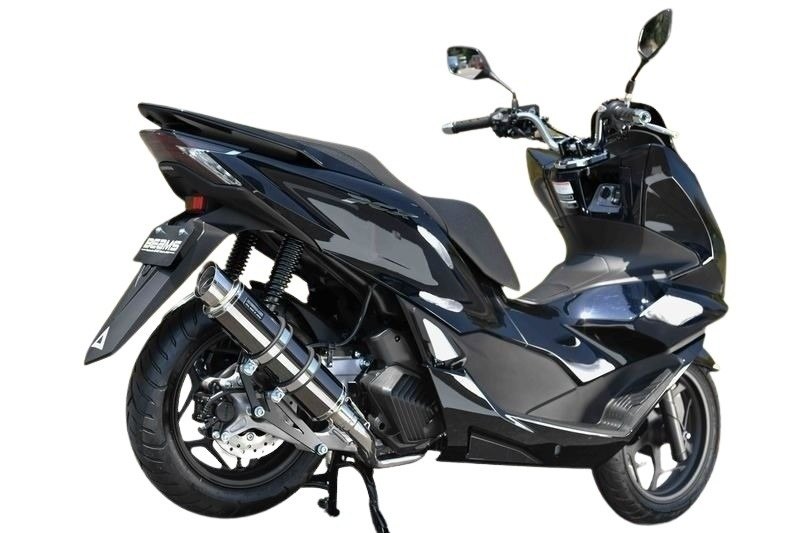BEAMS ビームス R-EVO2 サイレンサー 政府認証 PCX125 HONDA ホンダ フルエキゾーストマフラー マフラー タイプ：SMB(スーパーメタルブラック)(重量：3.6kg【純正5.05kg】)