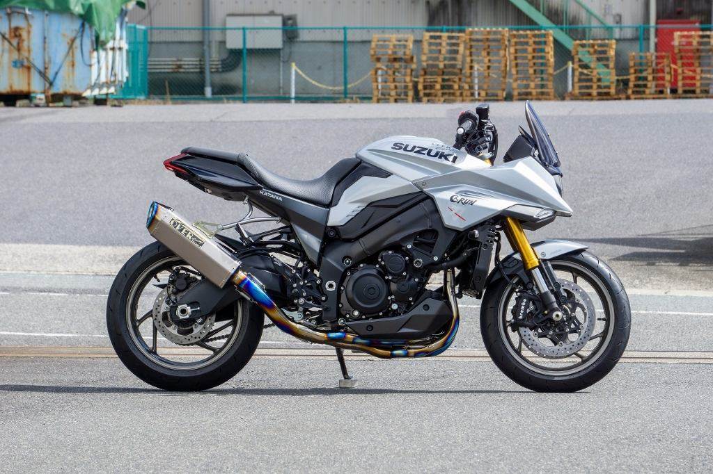 751 cc 〜 - OVER オーヴァー TT-Formula RS フルチタン レーシングマフラー KATANA SUZUKI スズキ フルエキゾーストマフラー マフラー