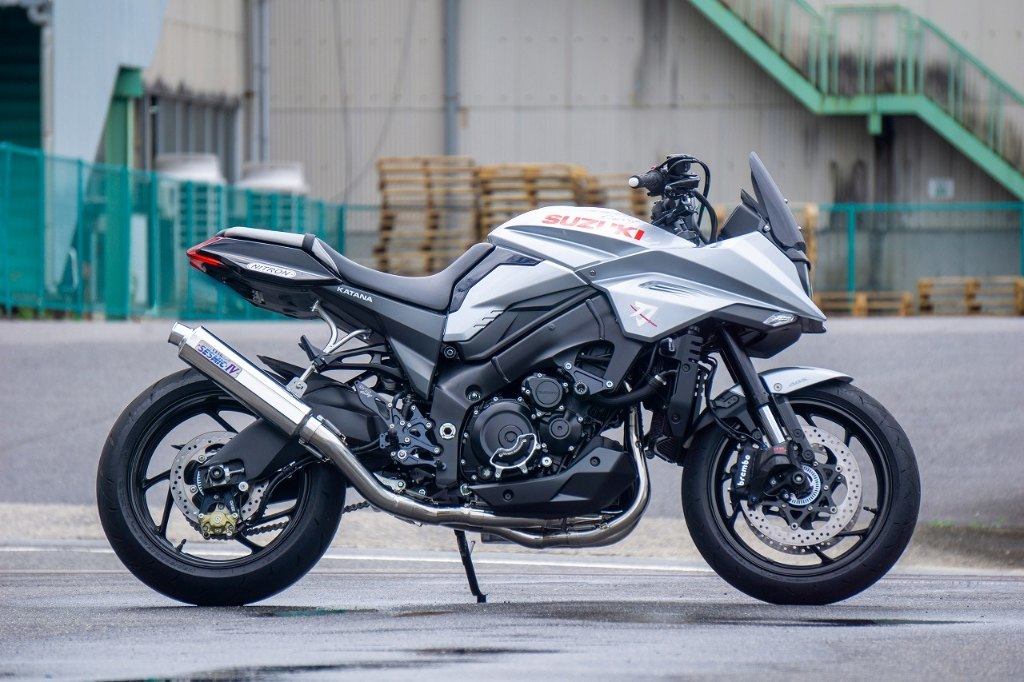 OVER オーヴァー SESMIC-IV レーシング フルエキゾースト KATANA SUZUKI スズキ フルエキゾーストマフラー マフラー