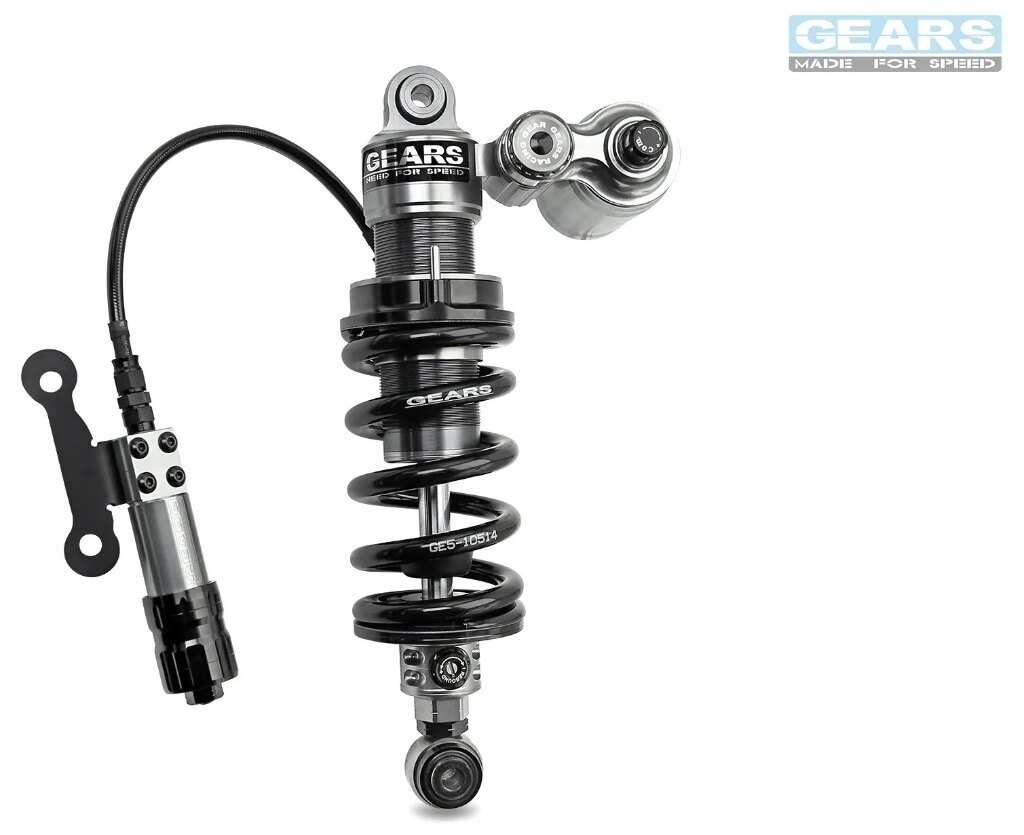 GEARS RACING ギアーズレーシング H2P リアサスペンション GSX-R600 (18) SUZUKI スズキ サスペンション 足回り タイプ：NO ADD-ON / カラー：PURE BLACK
