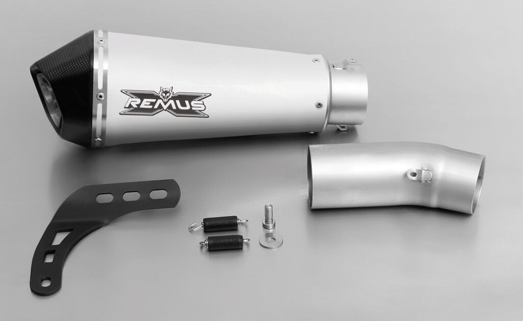 REMUS レムス HYPERCONE(ハイパーコーン)スリップオンマフラー 中間パイプ付 Monster 821 Stripe DUCATI ドゥカティ スリップオンマフラー マフラー