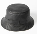 DEGNER デグナー レザーバケットハット キャップ・帽子 アパレル