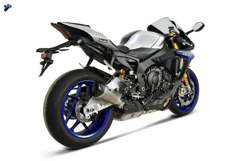 TERMIGNONI テルミニョーニ スリップオンサイレンサーキット YZF-R1 YAMAHA ヤマハ スリップオンマフラー マフラー サイレンサー：ステンレススリーブ(カーボンエンド)バッフル付