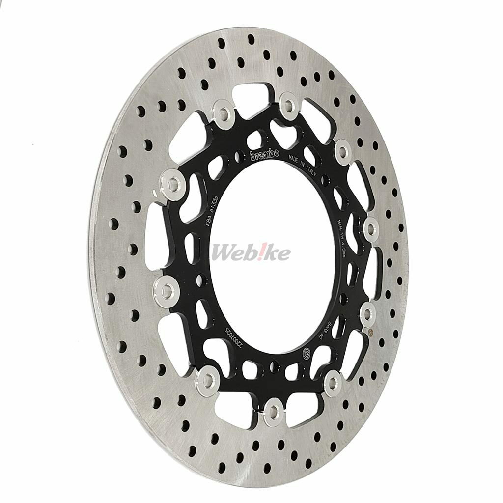 Brembo ブレンボ SERIE ORO(セリエオロ)フローティングブレーキディスクローター CBF1000 CBF1000F CBF600 FAIRING CBF600N CBR300 HRC TRICOLORE CBR300R CBR250R HONDA ホンダ ブレーキディスクローター ブレーキ