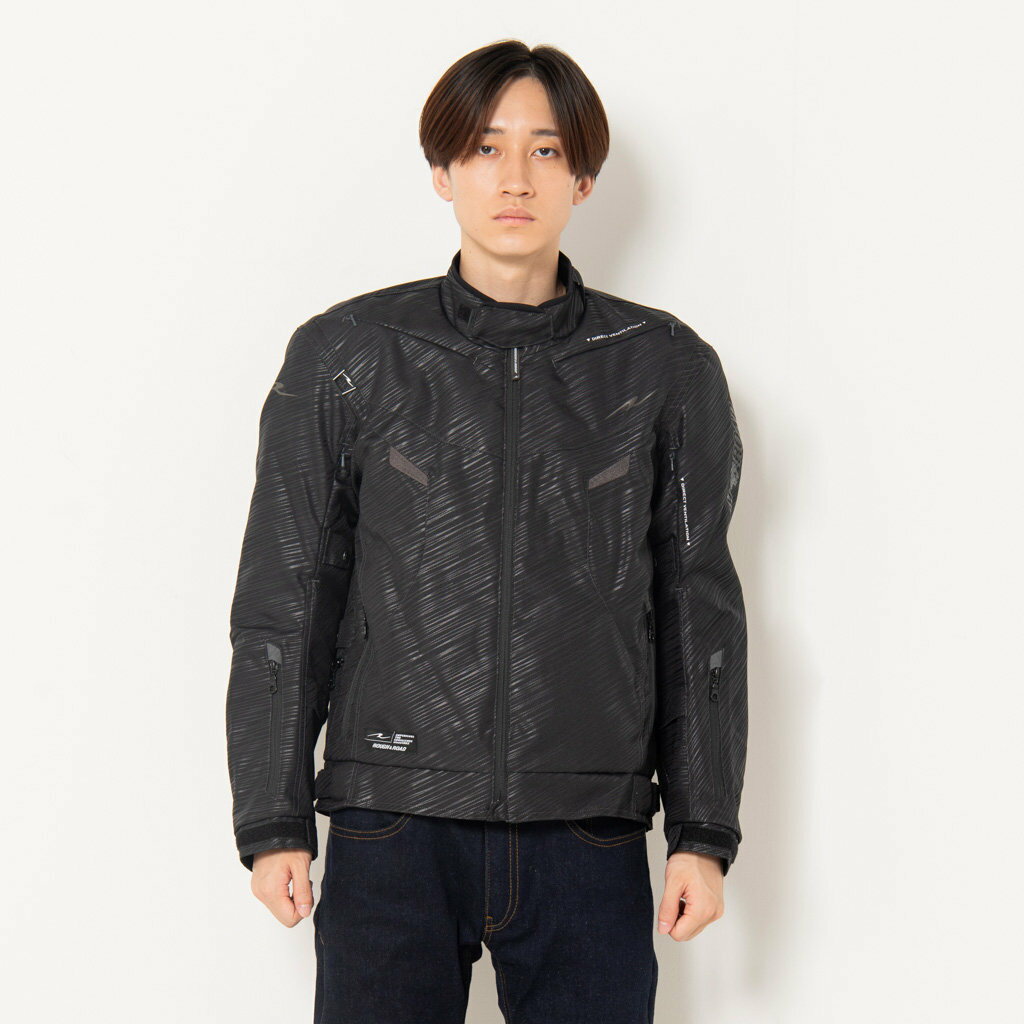 ROUGH＆ROAD ラフ＆ロード エアベントライディングジャケット オールシーズンジャ...