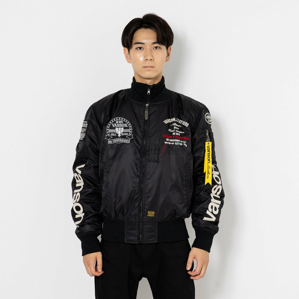 樂天商城 - VANSON バンソン MA-1ジャケット オールシーズンジャケット ジャケット アパレル