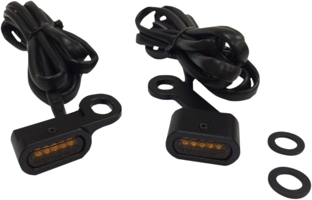 Drag Specialties ドラッグスペシャリティーズ LED Handlebar Marker Lights［2040-2138］ Sportster 1..