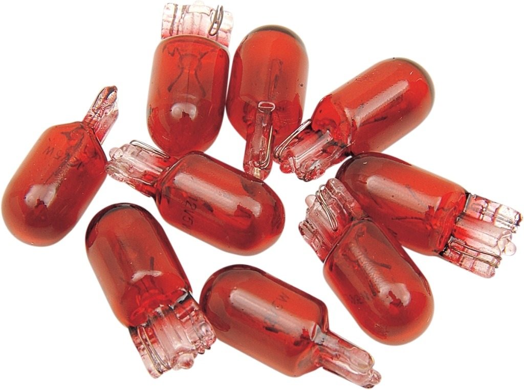 ■商品概要Red Marker Light BulbsBulb/Light Color：RedFunction/Filament：SingleProduct Name：BulbRiding Style：StreetUnits：10 PackVolts：12 VWatts：5 WpartNumber：20600122■詳細説明12V； approximately 1' L x .400' diameter■注意点※取扱説明書が付属する場合は、英語となります。※輸入商材の為、納期が遅れる場合がございます。あらかじめご了承ください。※メーカー都合により商品の仕様変更がある場合がございます。ご了承ください。※画像は他のタイプ・カラーリングの場合があります。※画像には他の商品が含まれている場合があります。　※画像はイメージです。
