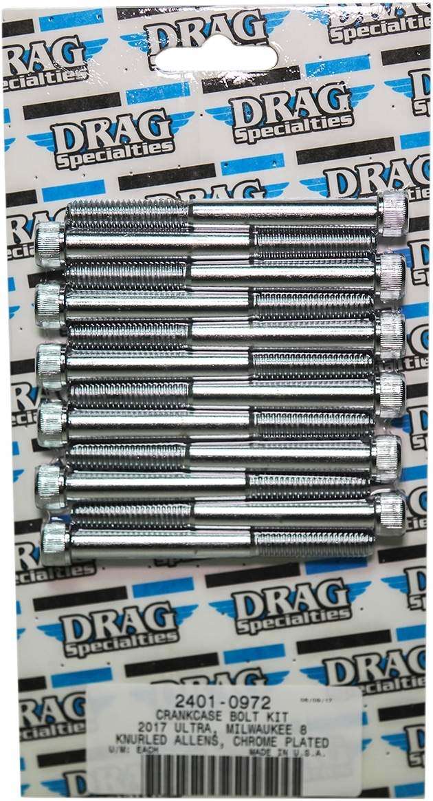 Drag Specialties ドラッグスペシャリティーズ M-Eight Bolt Kit［2401-0972］ HARLEY-DAVIDSON ハーレーダビッドソン 汎用ボルト・ネジ
