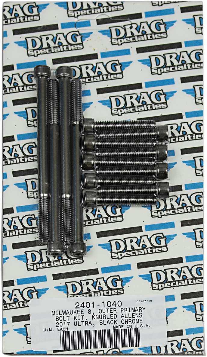 Drag Specialties ドラッグスペシャリティーズ M-Eight Bolt Kit［2401-1040］ HARLEY-DAVIDSON ハーレーダビッドソン 汎用ボルト・ネジ