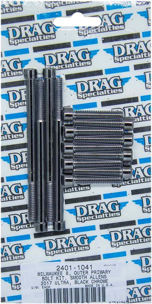 Drag Specialties ドラッグスペシャリティーズ M-Eight Bolt Kit［2401-1041］ HARLEY-DAVIDSON ハーレーダビッドソン 汎用ボルト・ネジ