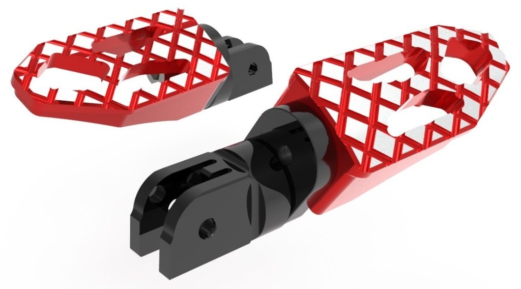 DUCABIKE (DBK) ドゥカバイク (ディービーケー) アジャスタブルステップバー スタンダードタイプ DUCATI ドゥカティ ステップバー ステップ 足回り