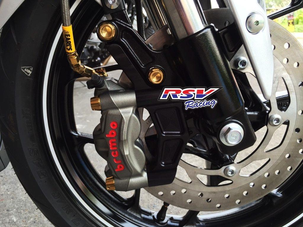 RSV racing アールエスブイレーシング Front Bracket M-SLAZ M4-100 YAMAHA ヤマハ キャリパーサポート..