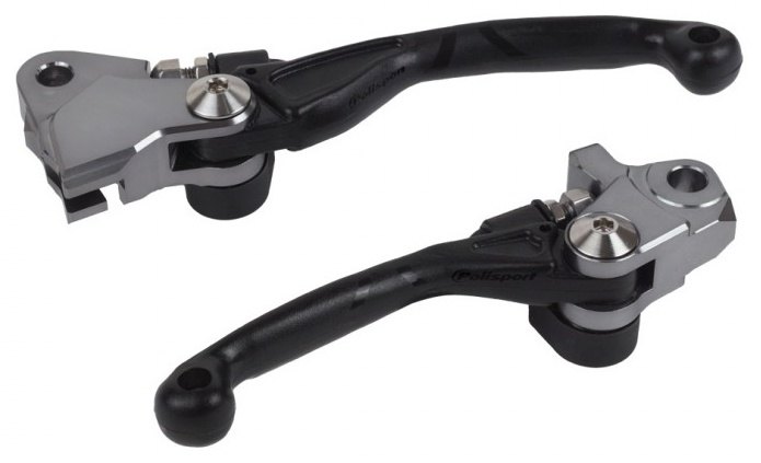 POLISPORT ポリスポーツ PIVOT UNBREAKABLE レバーセット 85SX KTM ブレーキ・クラッチレバーセット ハンドル周辺パーツ ハンドル