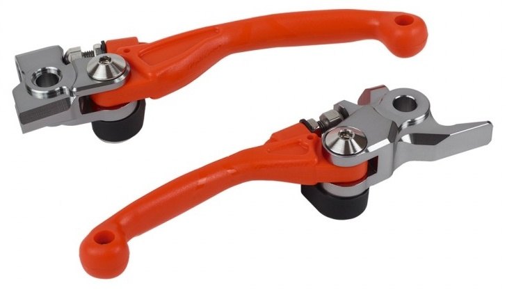 POLISPORT ポリスポーツ PIVOT UNBREAKABLE レバーセット 85SX KTM ブレーキ・クラッチレバーセット ハンドル周辺パーツ ハンドル