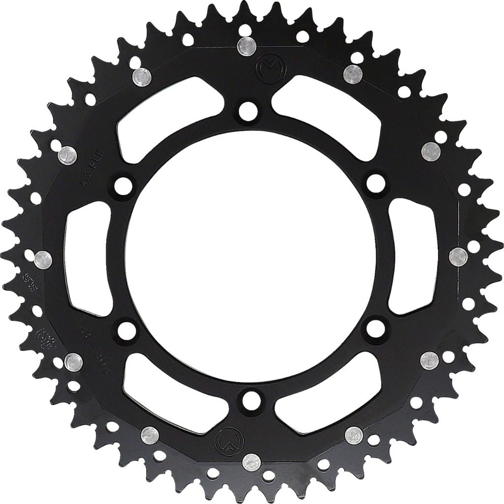 ■納期状況をご確認ください■商品概要Dual Sprocket - Black - 49 ToothChain Size：520Color/Finish：BlackMaterial：7075-T6 Aluminum Inner Ring/Heavy-Duty Steel Outer RingMounting Position：RearProduct Name：SprocketRiding Style：Off-Road/Adventure Touring / Dual-SportStyle：DualTooth Count：49Units：EachpartNumber：12101502■詳細説明Designed to outlast standard aluminum rear sprockets and is much lighter than steel rear sprocketsInner ring is made from 7075 T6 aluminum and the outer ring is made from heavy duty steelSelf-cleaning mud grooves between each tooth to prevent dirt build up■注意点※輸入品のため、説明書が付属する場合、外国語の説明書となります。※メーカー都合により商品の仕様変更がある場合がございます。ご了承ください。　※画像はイメージです。■適合車種RMX 450 Z&ensp;RMX 450 Z 年式: 10-19 RM-Z 250&ensp;RM-Z 250 年式: 07-21 RM 125&ensp;RM 125 年式: 80-08 DR-Z 400 S&ensp;DR-Z 400 S 年式: 00-21 DR 350&ensp;DR 350 年式: 90-99 KLX 400 SR&ensp;KLX 400 SR 年式: 03 DR-Z 400 SM&ensp;DR-Z 400 SM 年式: 06-21 RM-Z 450&ensp;RM-Z 450 年式: 05-21 DR-Z 400&ensp;DR-Z 400 年式: 00-07 DR-Z 250&ensp;DR-Z 250 年式: 01-06 DR 250&ensp;DR 250 年式: 90-93 KLX 400 R&ensp;KLX 400 R 年式: 03 DR 350 SE&ensp;DR 350 SE 年式: 96-99 DR-Z 400 E&ensp;DR-Z 400 E 年式: 00-07 RM 250&ensp;RM 250 年式: 81-08 RMX 250&ensp;RMX 250 年式: 89-98 ■商品番号1210-808-49-10X