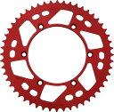 ■納期状況をご確認ください■商品概要Rear Sprocket - 52 Tooth - Beta/Gas Gas/Sherco/SuzukiChain Size：520Color/Finish：RedMaterial：AluminumMounting Position：RearProduct Name：SprocketRiding Style：Off-Road/Adventure Touring / Dual-SportTooth Count：52Type：DriveUnits：EachpartNumber：12111654■詳細説明The 7075 T651 aluminum we use for these sprockets receives an extra tempering which reduces distortion and provides optimal thickness vs． typically thinner 7075 T6 sprockets100% machined， no stamping or grindingOptimal tooth thickness results in maximum tooth and chain contact■注意点※輸入品のため、説明書が付属する場合、外国語の説明書となります。※メーカー都合により商品の仕様変更がある場合がございます。ご了承ください。　※画像はイメージです。■適合車種510 SE&ensp;510 SE 年式: 06-11 EC 125&ensp;EC 125 年式: 99-15 EC 300 Racing&ensp;EC 300 Racing 年式: 00-15 EC 125 Racing&ensp;EC 125 Racing 年式: 99-14 EC 200&ensp;EC 200 年式: 99-15 EC 300 F&ensp;EC 300 F 年式: 13-15 350 RR&ensp;350 RR 年式: 11-12 450 RR&ensp;450 RR 年式: 05-12 EC 300&ensp;EC 300 年式: 00-15 DR 250 S&ensp;DR 250 S 年式: 90-95 EC 300 R&ensp;EC 300 R 年式: 12 525 RR&ensp;525 RR 年式: 05-11 EC 250 Racing&ensp;EC 250 Racing 年式: 08-15 MC 300&ensp;MC 300 年式: 00-14 EC 250&ensp;EC 250 年式: 97-15 400 RR&ensp;400 RR 年式: 05-12 250 RR&ensp;250 RR 年式: 05-12 500 RR&ensp;500 RR 年式: 05-11 MC 250&ensp;MC 250 年式: 97-15 520 RR&ensp;520 RR 年式: 10-14 DR 350 S&ensp;DR 350 S 年式: 90-95 498 RR&ensp;498 RR 年式: 12-13 450 SE&ensp;450 SE 年式: 06-11 ■商品番号1211-822-52-13