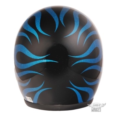 DIN MARKET �ǥ���ޡ����å� AVENGER HELMETS FIRE BLUE �����åȥإ��å� �إ��å�