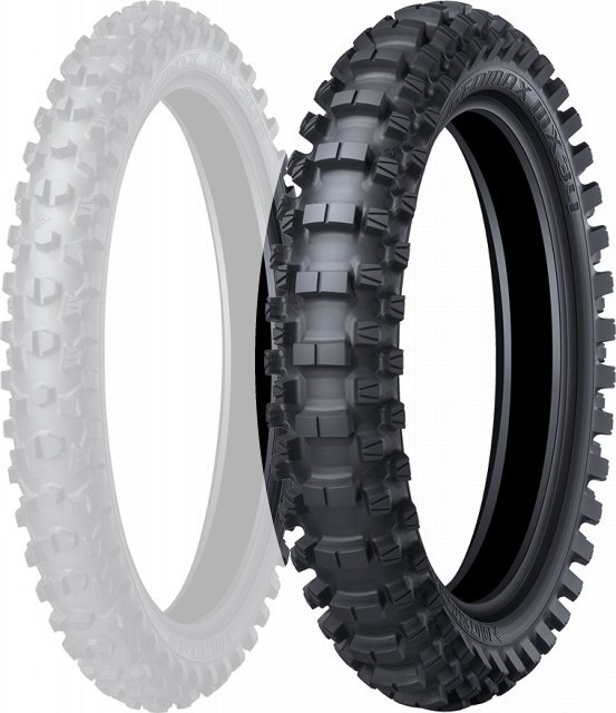 DUNLOP ダンロップ GEOMAX MX34 【80/100-12 41M WT】 ジオマックス タイヤ MC65 CRF110F TC65 KX60 KX65 65SX YZ65