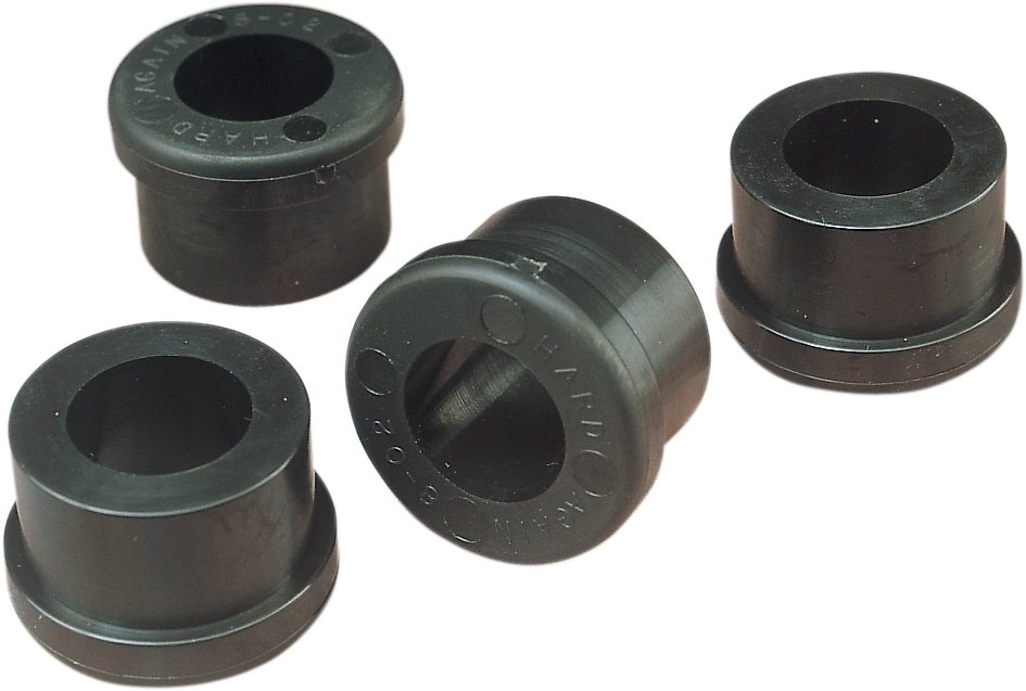 ■商品概要Riser Bushings - PolyurethaneBase Color：BlackColor/Finish：BlackMaterial：PolyurethaneProduct Name：BushingRiding Style：StreetType：RiserUnits：4 PackpartNumber：06020067■詳細説明Gets rid of the sloppy feel you get from the soft OEM or worn-out rubber bushingsBlack poly bushings are 28％ stiffer for better control and they still provide exceptional vibration absorption■注意点※取扱説明書が付属する場合は、英語となります。※輸入商材の為、納期が遅れる場合がございます。あらかじめご了承ください。※メーカー都合により商品の仕様変更がある場合がございます。ご了承ください。※画像は他のタイプ・カラーリングの場合があります。※画像には他の商品が含まれている場合があります。　※画像はイメージです。■適合車種Sturgis FXB&ensp;Sturgis FXB 年式: 80-82 Low Rider FXSB&ensp;Low Rider FXSB 年式: 83-85 Super Glide EFI FXDI&ensp;Super Glide EFI FXDI 年式: 04-10 883 Hugger XLH&ensp;883 Hugger XLH 年式: 87-03 Softail Fat Boy EFI FLSTFI&ensp;Softail Fat Boy EFI FLSTFI 年式: 01-17 Fat Boy S FLSTFBS&ensp;Fat Boy S FLSTFBS 年式: 16-17 Street Bob FXDB&ensp;Street Bob FXDB 年式: 06-07 &ensp;Street Bob FXDB 年式: 13-17 1200 Fat Bob FXEF&ensp;1200 Fat Bob FXEF 年式: 79-80 Disc Glide FXDG&ensp;Disc Glide FXDG 年式: 83- Super Glide FXD&ensp;Super Glide FXD 年式: 95-05 Sportster 1000 XLCH&ensp;Sportster 1000 XLCH 年式: 73-79 Softail Standard EFI FXSTI&ensp;Softail Standard EFI FXSTI 年式: 01-07 Super Glide II FXRS&ensp;Super Glide II FXRS 年式: 82-83 1200 Low Rider FXS&ensp;1200 Low Rider FXS 年式: 77-79 Low Rider Custom FXLR&ensp;Low Rider Custom FXLR 年式: 87-94 Softail Custom EFI FXSTC&ensp;Softail Custom EFI FXSTC 年式: 07-10 Super Glide Custom EFI FXDCI&ensp;Super Glide Custom EFI FXDCI 年式: 05-14 Low Rider FXS&ensp;Low Rider FXS 年式: 79-82 Softail Standard FXST&ensp;Softail Standard FXST 年式: 86-93 Softail Heritage EFI FLSTI&ensp;Softail Heritage EFI FLSTI 年式: 06- Softail Heritage Special FLSTN&ensp;Softail Heritage Special FLSTN 年式: 94-96 1200 Custom XLC&ensp;1200 Custom XLC 年式: 96-03 Super Glide Sport EFI FXDXI&ensp;Super Glide Sport EFI FXDXI 年式: 04-05 Super Glide T-Sport FXDXT&ensp;Super Glide T-Sport FXDXT 年式: 01-03 Super Glide 80 FXE&ensp;Super Glide 80 FXE 年式: 79-84 Wide Glide FXDWG&ensp;Wide Glide FXDWG 年式: 93-05 Breakout FXSB&ensp;Breakout FXSB 年式: 13-17 Softail Heritage Classic FLSTC&ensp;Softail Heritage Classic FLSTC 年式: 87-06 883 Roadster XLR&ensp;883 Roadster XLR 年式: 02-03 Sportster 1000 XLH&ensp;Sportster 1000 XLH 年式: 73-85 Super Glide Sport FXDX&ensp;Super Glide Sport FXDX 年式: 99-05 Low Rider EFI FXDL&ensp;Low Rider EFI FXDL 年式: 07-09 ...■商品番号0602-0067