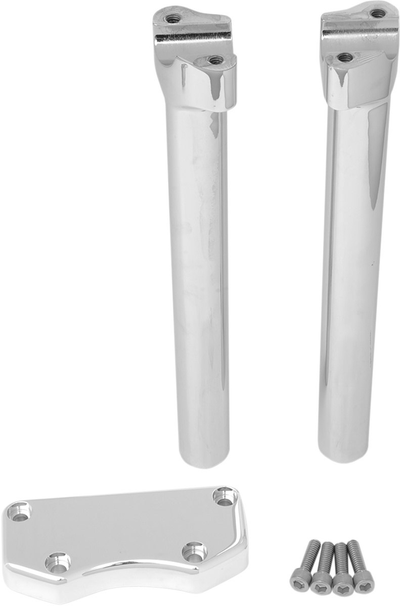 Drag Specialties ドラッグスペシャリティーズ Handlebar Riser ＆ Top Clamp Kit［0602-0598］ ハンドルバークランプ ハンドル周辺パーツ ハンドル