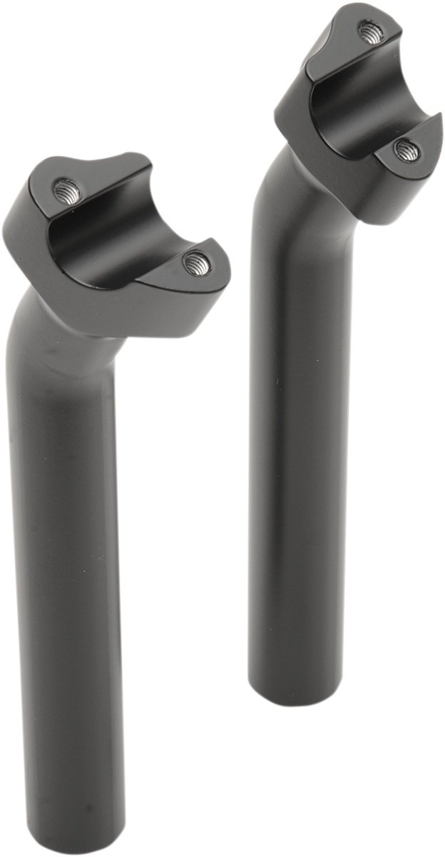 ■商品概要Risers - Buffalo - 9-1/2' - Flat BlackBase Color：BlackBase Finish：FlatClamping Diameter Imperial：1'Color/Finish：Flat/BlackMaterial：Billet AluminumProduct Name：RiserPullback Imperial：1'Riding Style：StreetRise Imperial：9-1/2'Style：BuffaloType：PullbackUnits：PairpartNumber：06020810■詳細説明Risers are machined from billet aluminumFit any handlebars that have a 1' diameter in the clamping area，andhave 1-1/4' riser diameter to compliment the style of1-1/4'diameter handlebarsAccepts Buffalo handlebar clamps or OEM-style handlebar clampswithoffset mounting holesPullback risers have 1' of pullbackAll risers use 1/2'-13 riser bolts； available separatelyMade in the U.S.A.■注意点※取扱説明書が付属する場合は、英語となります。※輸入商材の為、納期が遅れる場合がございます。あらかじめご了承ください。※メーカー都合により商品の仕様変更がある場合がございます。ご了承ください。※画像は他のタイプ・カラーリングの場合があります。※画像には他の商品が含まれている場合があります。　※画像はイメージです。