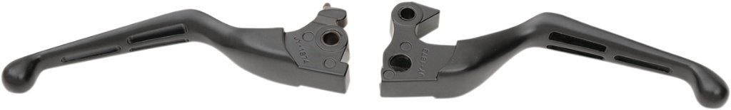 Drag Specialties ドラッグスペシャリティーズ Slotted Wide Blade ブレーキ・クラッチレバーセット［0..