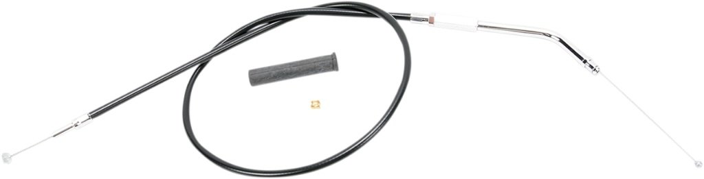 Drag Specialties ドラッグスペシャリティーズ Black Vinyl Throttle/Idle Cable［0650-0328］ 883 Hugger XLH Roadster XLR Sportster 1200 HARLEY-DAVIDSON ハーレーダビッドソン スロットルワイヤー・アクセルワイヤー ハンドル周辺パーツ ハンドル