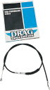 Drag Specialties ドラッグスペシャリティーズ High-Efficiency Black Vinyl Clutch Cable［0652-1398］ Low Rider Custom FXLR HARLEY-DAVIDSON ハーレーダビッドソン