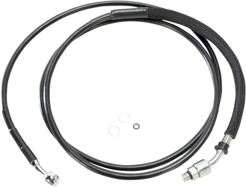 Drag Specialties ドラッグスペシャリティーズ Stainless Steel Hydraulic Clutch Line［0661-0006］ HARLEY-DAVIDSON ハーレーダビッドソン クラッチワイヤー ハンドル周辺パーツ ハンドル