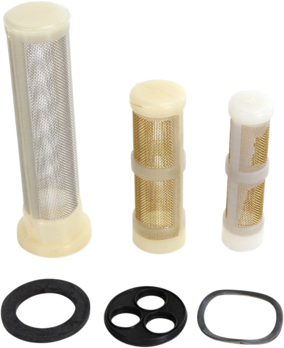 Drag Specialties ドラッグスペシャリティーズ 1/4' NPT ペットコックリビルドキット［0705-0202］ 燃料コック 燃料関連 エンジン