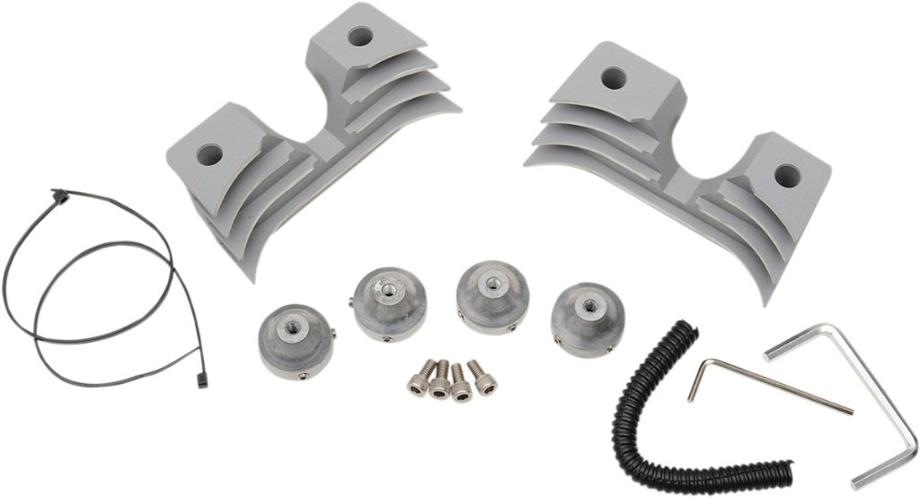 Drag Specialties ドラッグスペシャリティーズ Spark Plug/Head Bolt Cover［0940-1316］ Sportster 12..