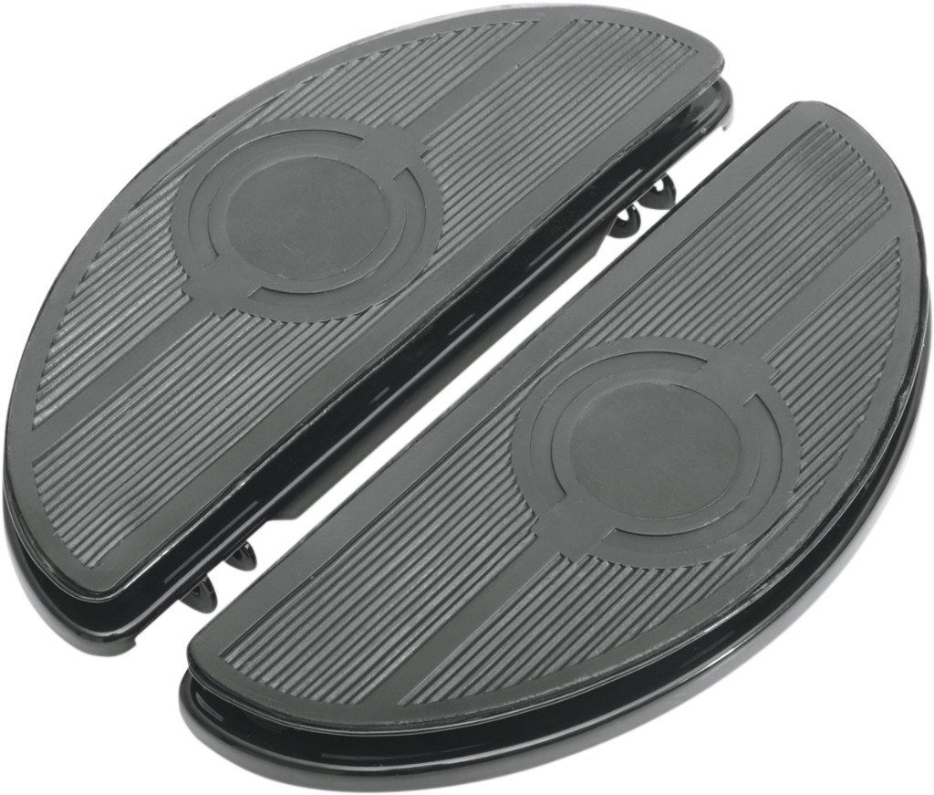 Drag Specialties ドラッグスペシャリティーズ Vintage Half-moon Style Floorboards［1621-0164］ HARLEY-DAVIDSON ハーレーダビッドソン フロアボード・ステップボード ステップ 足回り