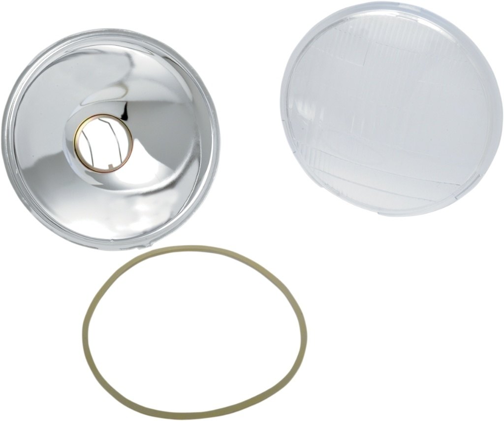 ■商品概要Replacement 6-1/2' HeadlightHousing/Stem Color：ChromeLens Color：ClearOverall Diameter：165 mm (6-1/2')Overall Diameter Imperial：6-1/2'Overall Diameter Metric：165 mmProduct Name：LensRiding Style：StreetShape：RoundType：HeadlightUnits：EachpartNumber：20010055■詳細説明Headlight comes complete with 55/100 watt quartz halogen bulbandmounting block with boltFor custom applications■注意点※取扱説明書が付属する場合は、英語となります。※輸入商材の為、納期が遅れる場合がございます。あらかじめご了承ください。※メーカー都合により商品の仕様変更がある場合がございます。ご了承ください。※画像は他のタイプ・カラーリングの場合があります。※画像には他の商品が含まれている場合があります。　※画像はイメージです。