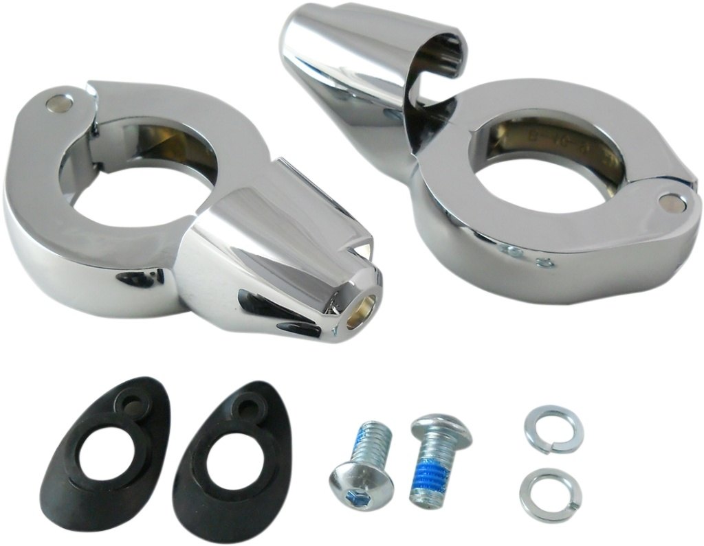■商品概要Turn Signal Mount - 39mm - ChromeClamp Diameter：39 mm (1-17/32')Clamp Diameter Imperial：1-17/32'Clamp Diameter Metric：39 mmHousing/Stem Color：ChromeMounting Position：FrontMounting Style：ClampProduct Name：MountRiding Style：StreetType：Turn SignalUnits：PairpartNumber：20201267■詳細説明Die-cast constructionFor mounting/relocating turn signals on front fork tubesFeature a shroud that hides the turn signal hardware and wiringfora clean look when installed5/16' non-threaded mount holesMounting hardware included■注意点※取扱説明書が付属する場合は、英語となります。※輸入商材の為、納期が遅れる場合がございます。あらかじめご了承ください。※メーカー都合により商品の仕様変更がある場合がございます。ご了承ください。※画像は他のタイプ・カラーリングの場合があります。※画像には他の商品が含まれている場合があります。　※画像はイメージです。