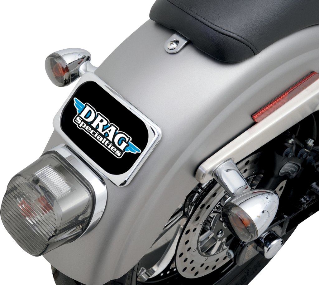 Drag Specialties ɥåڥƥ Large Radius Three-Bolt Style License Plate Mount Assembly2030-0625