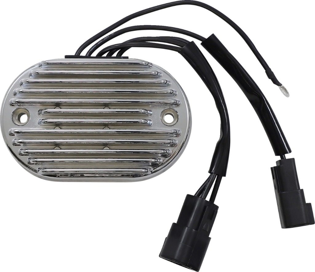 Drag Specialties ドラッグスペシャリティーズ Premium Voltage Regulator［2112-1027］ Softail Springer Classic EFI FLSTSCI Fat Boy FLSTFI Standard FXSTI Custom FXSTC Heritage FLSTCI Night Train FXSTBI Deluxe FLSTNI Deuce FXSTDI 電装系