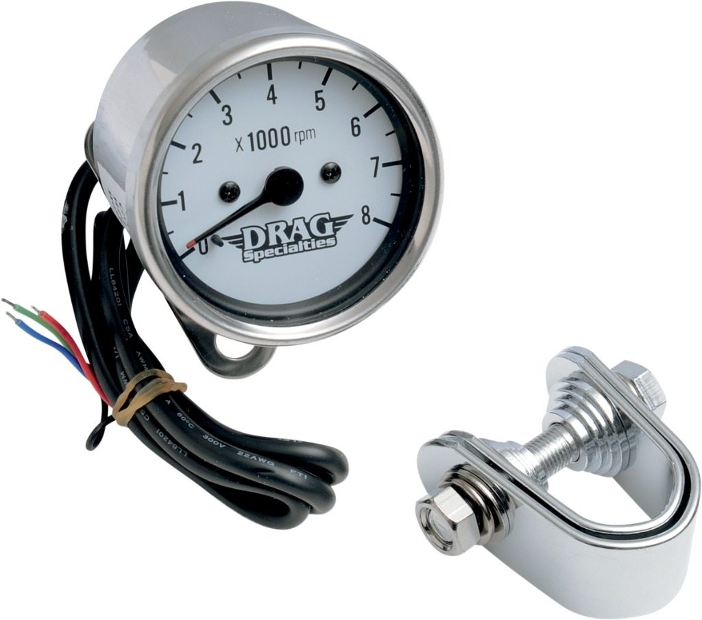 ■商品概要2.4' Mini Electronic 8000 RPM Tachometer - Chrome Housing - White FaceFace Color：WhiteFeatures：BacklitHousing Color：ChromeHousing Material：Stainless SteelOutside Diameter Imperial：2.40'Product Name：GaugeRiding Style：StreetStyle：ElectronicType：Analog TachometerUnits：EachpartNumber：22110058■詳細説明Features polished stainless steel bezels， non-fluctuating needles， incandescent back-lit translucent faces， chrome 'Y' mount and handlebar clampsWater- and vibration-resistant constructionBezel diameters are 2.64'Overall length is 2.7'Color-coded wires and wiring instructionsTach adapter required for single-fire ignitions (pre-'04 models only).Matching 2.4' mechanical drive speedometers available separatelyInstalling an electronic tachometer on ’04-’16 models will require the use of Part Number 2211-0160■注意点※取扱説明書が付属する場合は、英語となります。※輸入商材の為、納期が遅れる場合がございます。あらかじめご了承ください。※メーカー都合により商品の仕様変更がある場合がございます。ご了承ください。※画像は他のタイプ・カラーリングの場合があります。※画像には他の商品が含まれている場合があります。　※画像はイメージです。■適合車種Screamin’ Eagle Road Glide FLTRSE-I&ensp;Screamin’ Eagle Road Glide FLTRSE-I 年式: 00- Road King Classic EFI FLHRC&ensp;Road King Classic EFI FLHRC 年式: 99-03 883 Hugger XLH&ensp;883 Hugger XLH 年式: 87-03 Softail Fat Boy EFI FLSTFI&ensp;Softail Fat Boy EFI FLSTFI 年式: 02-03 Road Glide EFI FLTR&ensp;Road Glide EFI FLTR 年式: 99-03 Electra Glide Ultra Classic FLHTCU&ensp;Electra Glide Ultra Classic FLHTCU 年式: 99-03 Electra Glide Ultra Classic EFI FLHTCUI&ensp;Electra Glide Ultra Classic EFI FLHTCUI 年式: 99-03 1200 Custom XLC&ensp;1200 Custom XLC 年式: 96-03 Electra Glide Classic FLHTC&ensp;Electra Glide Classic FLHTC 年式: 99-03 883 Roadster EFI XLR&ensp;883 Roadster EFI XLR 年式: 02-03 Softail Heritage Springer FLSTS&ensp;Softail Heritage Springer FLSTS 年式: 99-03 Softail Heritage Classic FLSTC&ensp;Softail Heritage Classic FLSTC 年式: 99-03 1200 XLCP&ensp;1200 XLCP 年式: 02-03 883 Roadster XLR&ensp;883 Roadster XLR 年式: 02-03 883 Custom EFI XLC&ensp;883 Custom EFI XLC 年式: 99-03 Road Glide FLTR&ensp;Road Glide FLTR 年式: 99-03 1200 Custom EFI XLC&ensp;1200 Custom EFI XLC 年式: 02-03 Electra Glide Standard EFI FLHTI&ensp;Electra Glide Standard EFI FLHTI 年式: 00-03 Screamin’ Eagle Road King FLHRSE-I&ensp;Screamin’ Eagle Road King FLHRSE-I 年式: 02- Softail Heritage Classic EFI FLSTCI&ensp;Softail Heritage Classic EFI FLSTCI 年式: 01-03 Electra Glide Police FLHTP&ensp;Electra Glide Police FLHTP 年式: 99-03 Road King FLHR&ensp;Road King FLHR 年式: 99-03 Sportster 883 XLH&ensp;Sportster 883 XLH 年式: 86-03 883 Custom XLC&ensp;883 Custom XLC 年式: 98-03 Electra Glide Police FLHTPI&ensp;Electra Glide Police FLHTPI 年式: 99-03 Sportster 1100 XLH&ensp;Sportster 1100 XLH 年式: 86-88 Sportster 1200 XLH&ensp;Sportster 1200 XLH 年式: 88-03 Electra Glide Classic EFI FLHTCI&ensp;Electra Glide Classic EFI FLHTCI 年式: 99-03 883 Deluxe XLH&ensp;883 Deluxe XLH 年式: 86-95 ...■商品番号2211-0058