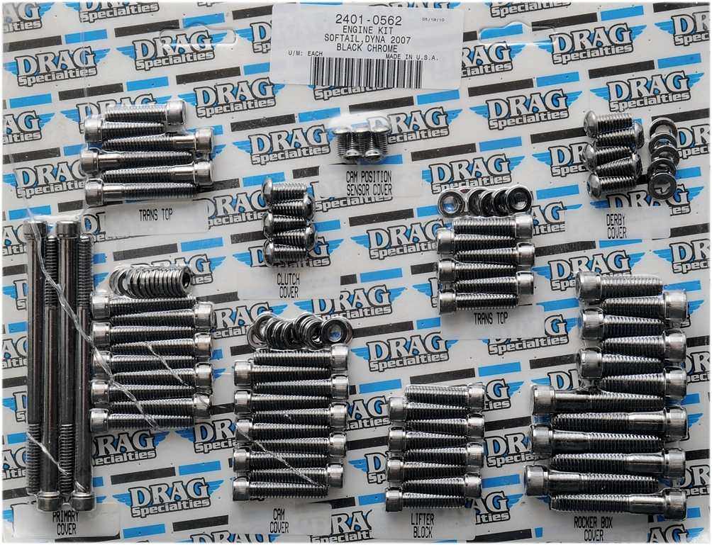 Drag Specialties ドラッグスペシャリティーズ Socket-Head Bolt Set［2401-0562］ HARLEY-DAVIDSON ハーレーダビッドソン 汎用ボルト・ネジ