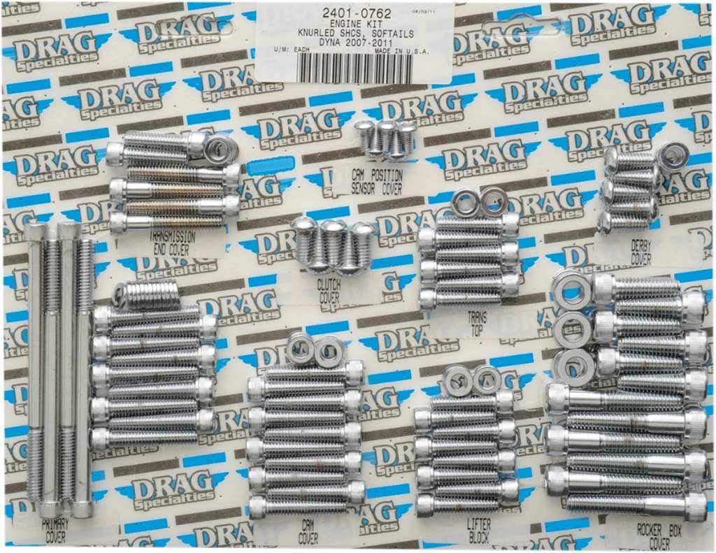 Drag Specialties ドラッグスペシャリティーズ Bolt Set［2401-0762］ HARLEY-DAVIDSON ハーレーダビッドソン 汎用ボルト・ネジ